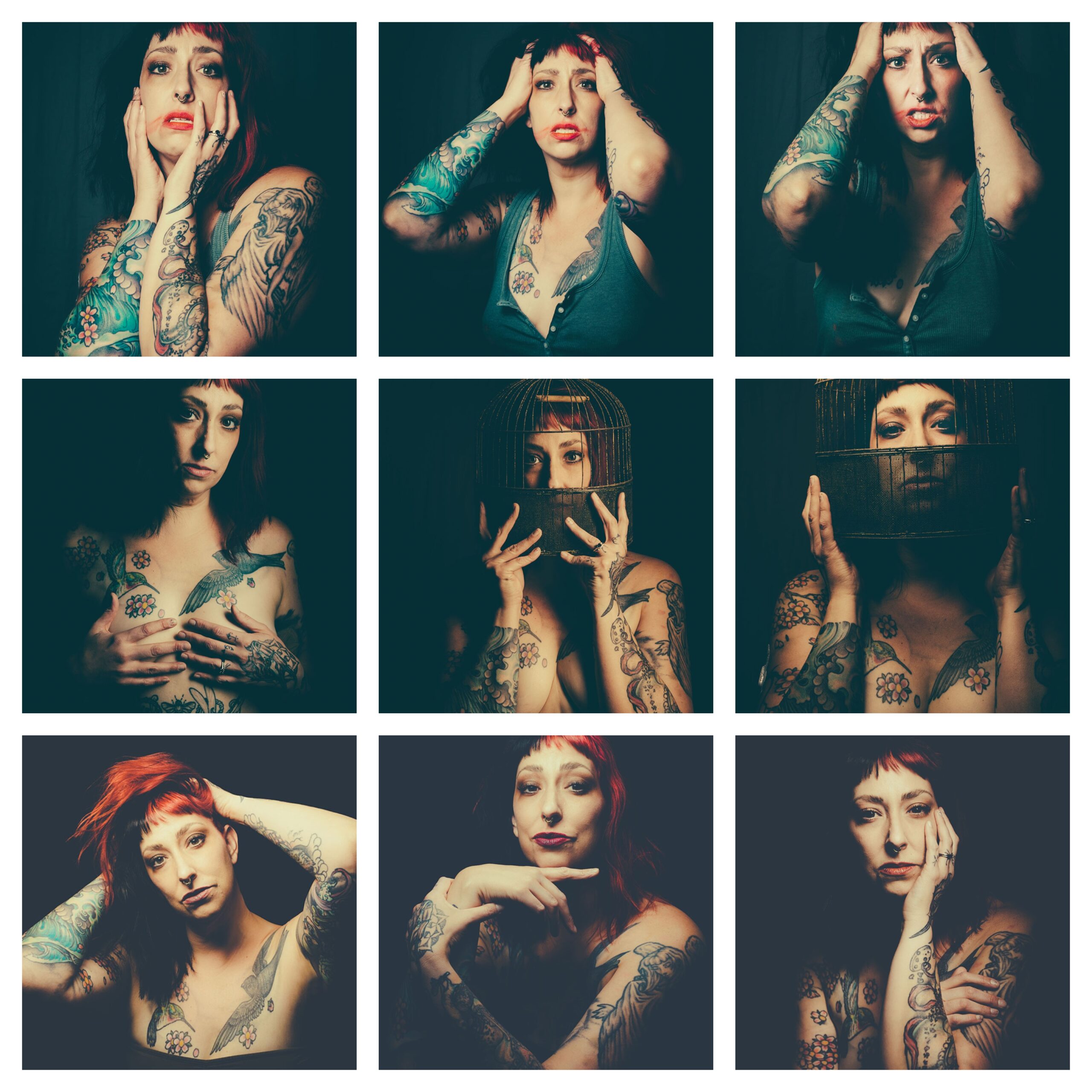 woman, body image issues, healing through photography