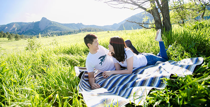 engagement photography,chautauqua park