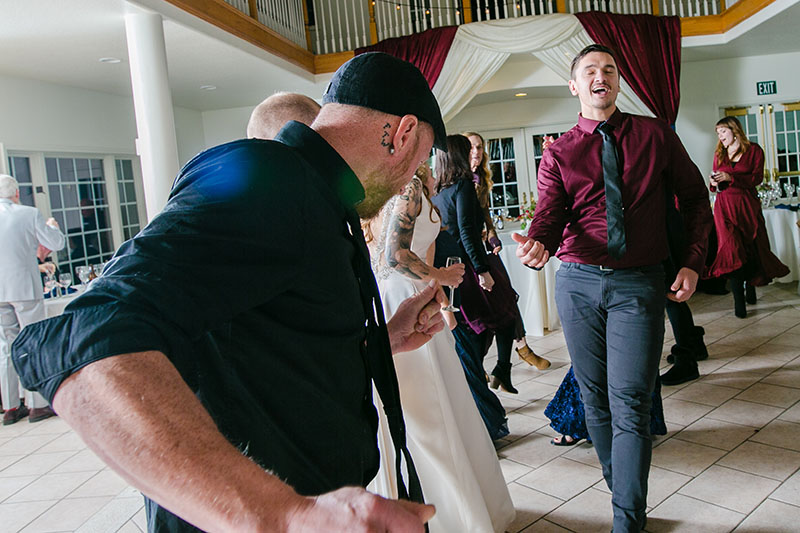 guy dancing at wedding