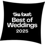 the Knot Best of Weddings 2025 badge